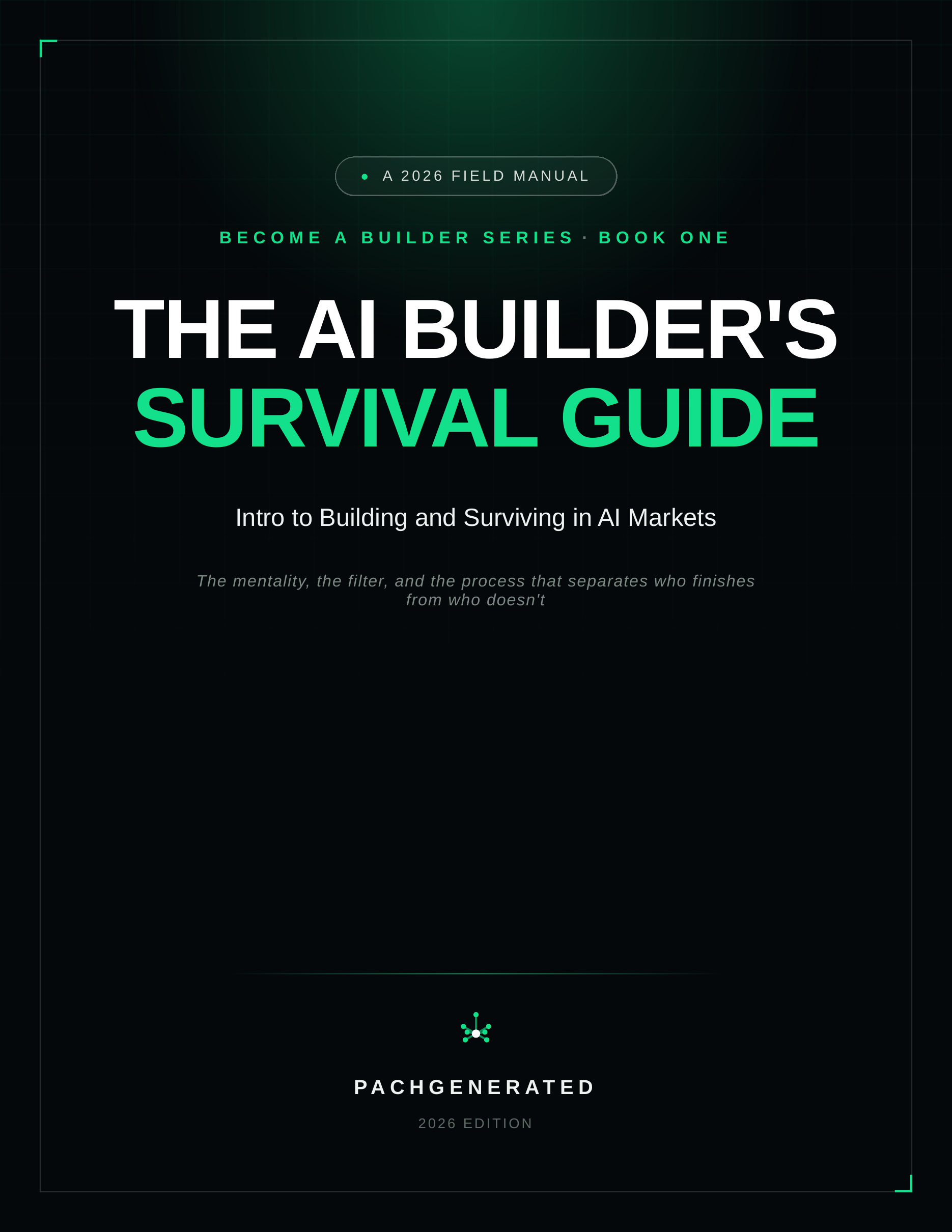 The AI Builder's Survival Guide cover